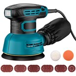 Pulidora Orbital Lostrain 5 Pulgadas Velocidad Variable Para Auto Madera Y Piso