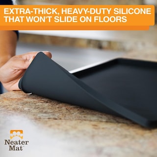 Foto 7 | Foto 7 | Tapete De Silicona Impermeable Neater Pet Brands Negro Medianoche Para Cuencos De Mascotas