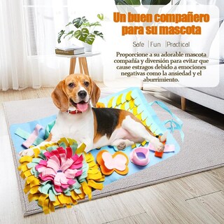 Foto 2 | Foto 2 | Tapete Sniffing Edwinayy Para Mascotas Verde Con Alfombra Olfativa Que Alivia Ansiedad Y Mejora Habi