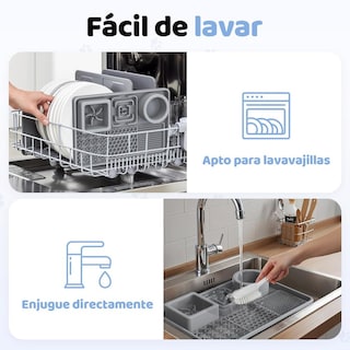 Foto 3 | Foto 3 | Alfombrilla Para Lamer Perros 6 En 1 Con Cuenco De Agua Para Reducir Ansiedad En Baño Y Entrenamient