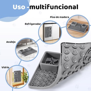 Foto 8 | Foto 8 | Alfombrilla Para Lamer Perros 6 En 1 Con Cuenco De Agua Para Reducir Ansiedad En Baño Y Entrenamient