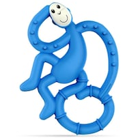 Mordedera Matchstick Mini Monkey Azul 10 Cm Para Bebé
