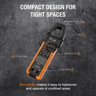 Foto 6 | Foto 6 | Pinza Multímetro Navac Nmc1 Visualización Retroiluminada Mandíbula Grande Ajustable Chip Alta Precis