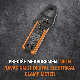 Foto 7 | Foto 7 | Pinza Multímetro Navac Nmc1 Visualización Retroiluminada Mandíbula Grande Ajustable Chip Alta Precis
