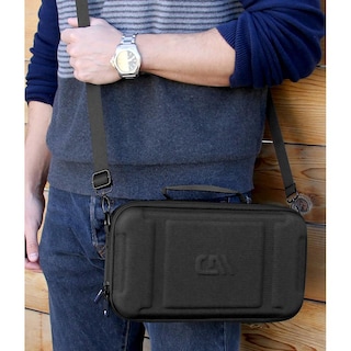 Foto 5 | Foto 5 | Funda De Viaje Casematix Negra Compatible Con Audio-technica At-sb727 Tocadiscos Portátil Sound Burg