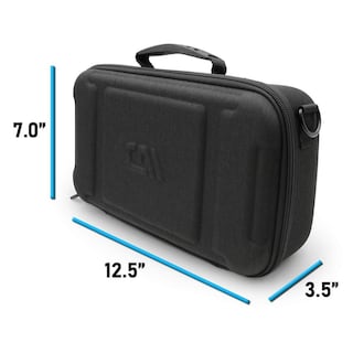 Foto 6 | Foto 6 | Funda De Viaje Casematix Negra Compatible Con Audio-technica At-sb727 Tocadiscos Portátil Sound Burg