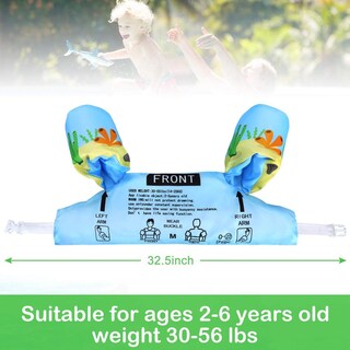 Foto 4 | Foto 4 | Chaleco De Natación Biange Rosa Flotador Para Niños