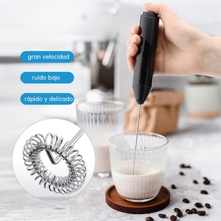 Foto 3 | Foto 3 | Espumador De Leche Eléctrico Acero Inoxidable Portátil Para Lattes Capuchino Y Matcha