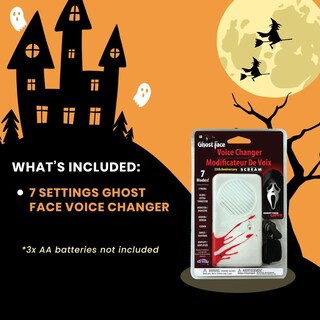 Foto 2 | Foto 2 | Cambiador De Voz Fun World Ghost Face Edición De Lujo 25 Aniversario