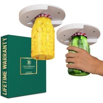 Abridor De Tarros Bellemain Negro Premium Para Debajo Del Gabinete Para Personas Mayores