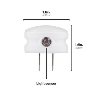 Foto 5 | Foto 5 | Mini Luz Nocturna Led Blanco Cálido Con Sensor De Atardecer A Amanecer