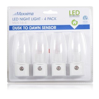 Foto 7 | Foto 7 | Luz Nocturna Led Maxxima 5000 K Sensor Automático Paquete De 4