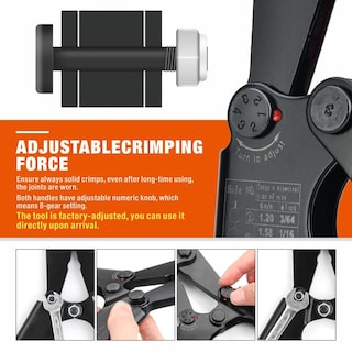 Foto 2 | Foto 2 | Herramienta De Crimpado Icrimp Aluminio Para Mallas De 3/64 A 1/8 Pulgadas