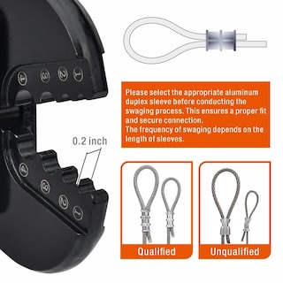 Foto 4 | Foto 4 | Herramienta De Crimpado Icrimp Aluminio Para Mallas De 3/64 A 1/8 Pulgadas