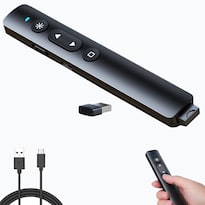 Presentador Inalámbrico Usb Negro Compatible Con Windows Y Mac