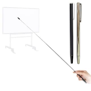 Foto 1 | Foto 1 | Puntero Telescópico De Metal Para Profesores Negro Y Plateado Con Longitud Extendida