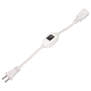 Foto 1 | Foto 1 | Cable De Extensión Ignífugo Portátil Blanco Durable Con Interruptor De Encendido Y Apagado