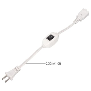 Foto 4 | Foto 4 | Cable De Extensión Ignífugo Portátil Blanco Durable Con Interruptor De Encendido Y Apagado
