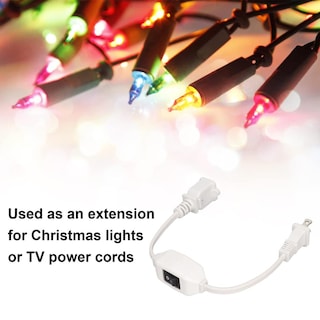 Foto 6 | Foto 6 | Cable De Extensión Ignífugo Portátil Blanco Durable Con Interruptor De Encendido Y Apagado