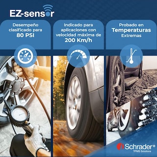 Foto 4 | Foto 4 | Sensor Programable De Control De Presión De Neumáticos Schrader Único Sku Negro 314.9 Mhz 315 Mhz 43