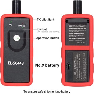 Foto 2 | Foto 2 | Sensor De Presión De Neumáticos Kingbolen El-50448 Azul Compatible Con Serie Gm