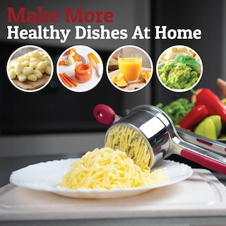 Foto 2 | Foto 2 | Rallador De Patatas Priority Chef Rojo 3 Disco