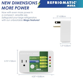 Foto 3 | Foto 3 | Protector De Sobretensiones Refrigmatic Mega Para Refrigeradores Grandes De 27 Pies Cúbicos O Más