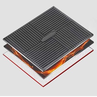 Foto 4 | Foto 4 | Sartén Sandwichera Henoot Marrón Multifunción Antiadhesiva