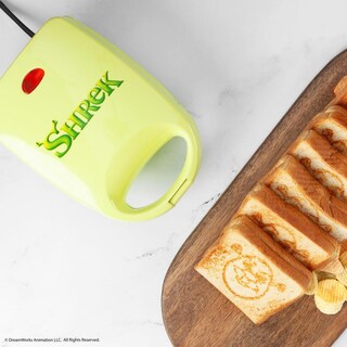 Foto 1 | Foto 1 | Sandwichera Uncanny Brands Shrek Pequeño Aparato De Cocina