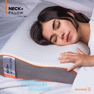 Foto 2 | Foto 2 | Almohada Cervical Dreamlab Memory Foam Gel Hipoalergénica Ortopédica Para Hombre Y Mujer