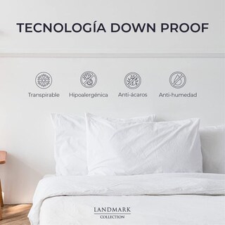 Foto 2 | Foto 2 | Almohada Landmark Collection Saten Algodon Egipcio King Size Micro Gel Para Cama