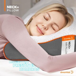 Foto 2 | Foto 2 | Almohada Cervical Dreamlab Azul Con Gel De Memory Foam Para Mujer Y Hombre