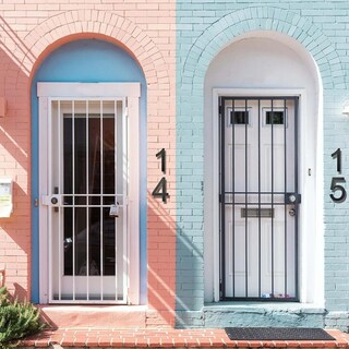 Foto 3 | Foto 3 | Números Modernos Para Casa Exterior Con Kit De Uñas 5 Pulgadas Fácil De Instalar 7