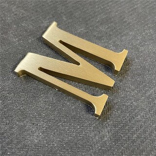 Foto 8 | Foto 8 | Pegatina De Latón Soild En Inglés Con Letras Y Números Autoadhesivos Para Señalización De Casa