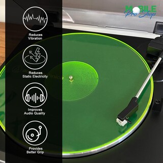 Foto 3 | Foto 3 | Slipmat Acrílico Mobile Pro Shop Verde Lit 2.7mm Para Tocadiscos De Vinilo