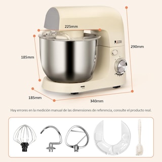 Foto 3 | Foto 3 | Batidora De Pedestal Jzzb Negro 10 Velocidades Para Repostería Y Panadería En El Hogar