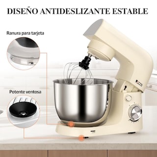 Foto 5 | Foto 5 | Batidora De Pedestal Jzzb Negro 10 Velocidades Para Repostería Y Panadería En El Hogar