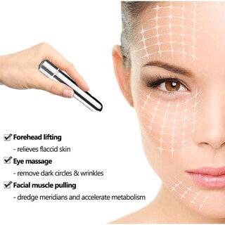 Foto 2 | Foto 2 | Mini Masajeador Inalámbrico Opertam Plateado Para Cara Cuello Y Hombros