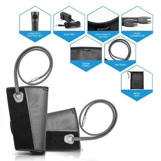 Foto 2 | Foto 2 | Masajeador De Piernas Cincom Gris Con Compresión De Aire Y Ajuste Personalizado Para Circulación