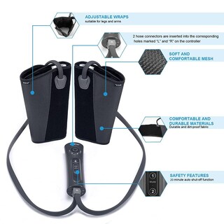 Foto 4 | Foto 4 | Masajeador De Piernas Cincom Gris Con Compresión De Aire Y Ajuste Personalizado Para Circulación