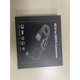 Foto 7 | Foto 7 | Convertidor Rca A Hdmi Adaptador Viagkiki Av A Hdmi Convertidor De Audio Compuesto Rca A Hdmi Para