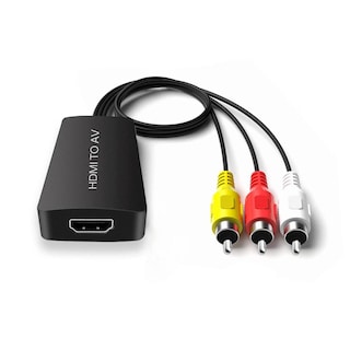 Foto 1 | Foto 1 | Hdmi To Rca Hdmi To Av Dinger Hdmi To 3rca Cvbs Av Composite Video Audio Converter Adapter Support