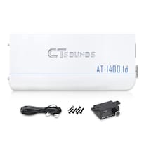 Amplificador Monoaural Para Auto Ct Sounds At-1400.1 Negro Clase D