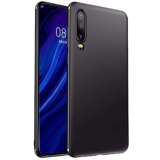 Foto 1 | Foto 1 | Funda Protectora De Tpu Ultrafina Qwyj Para Huawei P30 Negro Matte Minimalista