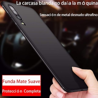 Foto 4 | Foto 4 | Funda Protectora De Tpu Ultrafina Qwyj Para Huawei P30 Negro Matte Minimalista