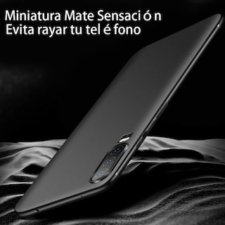 Foto 7 | Foto 7 | Funda Protectora De Tpu Ultrafina Qwyj Para Huawei P30 Negro Matte Minimalista