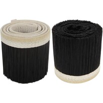 Pack De 2 Cepillos Aspiradores Cnc Negro Para Máquina De Grabado 100mm Ideal Para Router Cnc Y Cubi