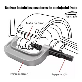 Foto 5 | Foto 5 | Herramientas De Extracción Finyqbet De Alta Resistencia Y Para Juntas De Bola Y Juntas En U