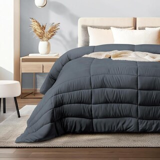 Foto 1 | Foto 1 | Edredón Dreamlab Grafito Microfibras Recubiertas Con Gel Para Toda Estación Queen 223 X 223cm