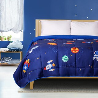 Foto 1 | Foto 1 | Edredón Infantil Dreamlab Azul Hipoalergénico Reversible Ajustable